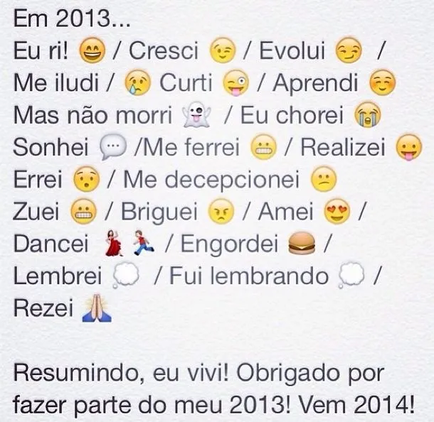 Gugu faz um balanço divertido de tudo o que viveu em 2013 |