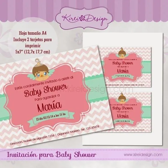 Guía e Ideas para organizar un Baby Shower | KIREIDESIGN