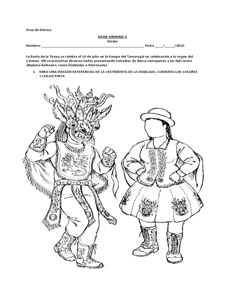 Guia de Trabajo Kinder Reemplazo Música | PDF Guia de Trabajo Kinder Reemplazo Música | PDF