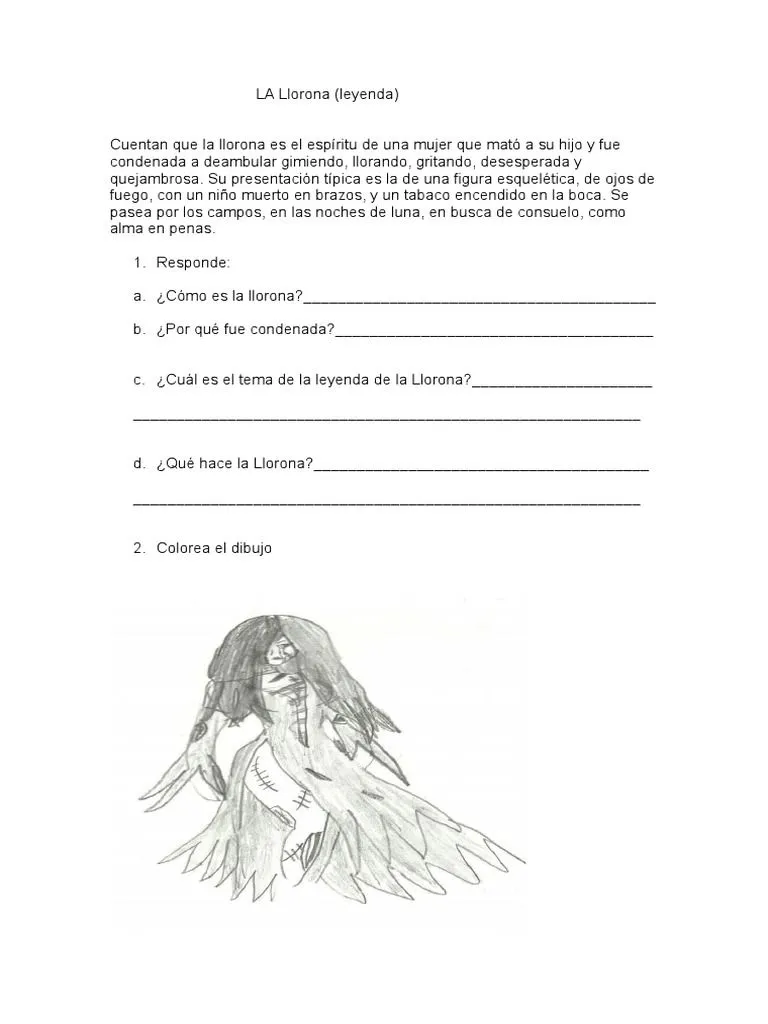 Guia de Lenguaje Llorona | PDF