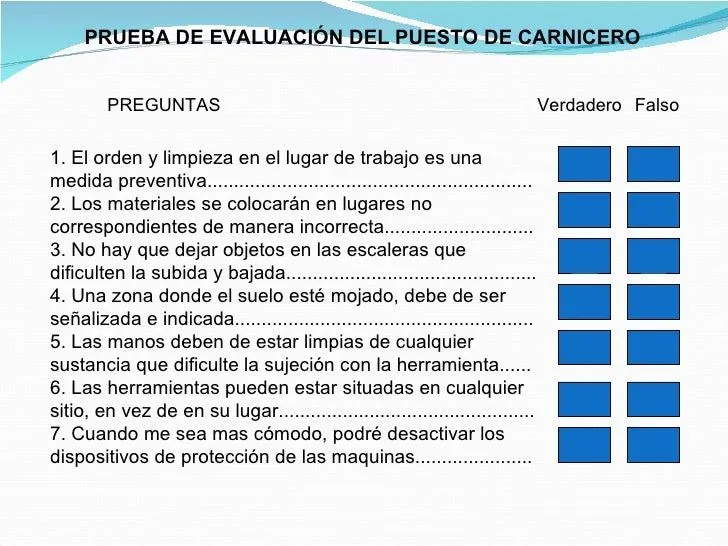 Guía de prevención de riesgos en carnicería. IES San Juan Bosco