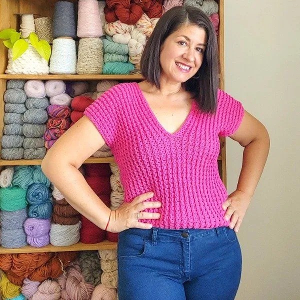 Guía de tejido Blusa Ernestina - Frida Tejidos