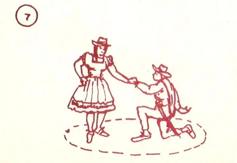 Guía Turística del Huila: Dibujo del baile Bambuco Guía Turística del Huila: Dibujo del baile Bambuco
