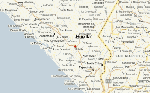 Guía Urbano de Huixtla