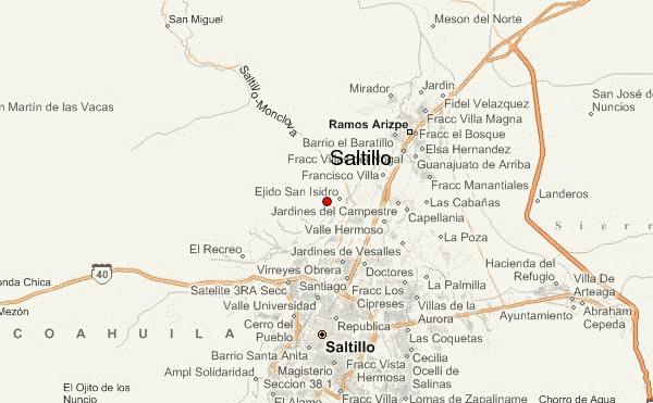 Guía Urbano de Saltillo