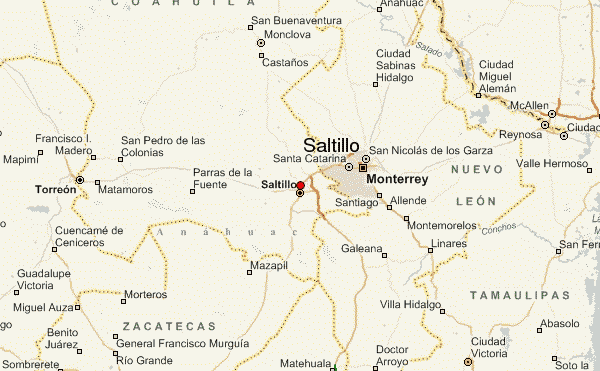 Guía Urbano de Saltillo