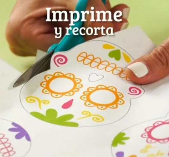 Guirnalda de calaveras paso a paso - Todo Bonito Guirnalda de calaveras paso a paso - Todo Bonito