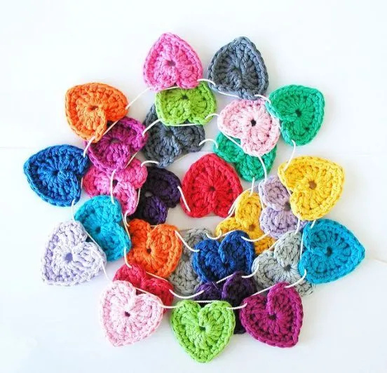 guirnalda+de+corazones+de+ ...