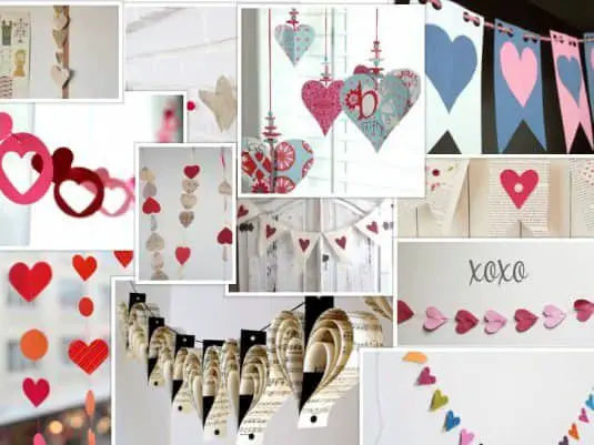 Guirnaldas con corazón