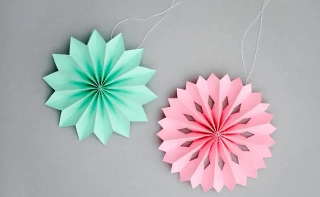 Cómo hacer guirnaldas de papel