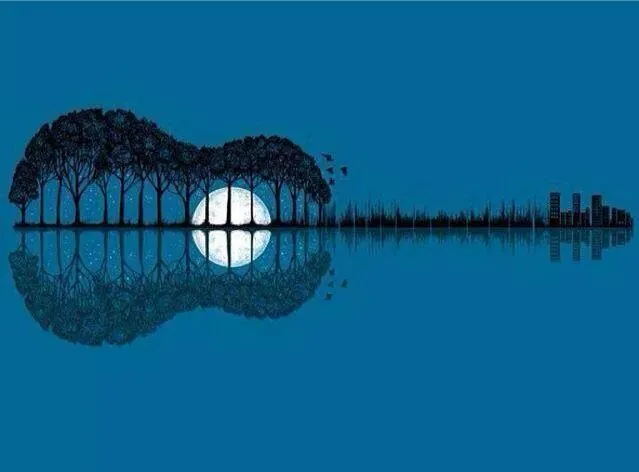 Guitarra #Paisaje | Guitarras... ❤ | Pinterest