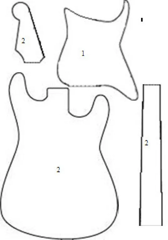 Como hacer una guitarra electrica de goma eva - Imagui Como hacer una guitarra electrica de goma eva - Imagui