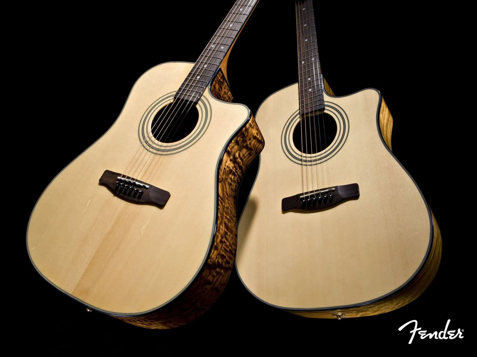 Guitarras Acústicas Gemelas - Fender HD | Fondos y Fonditos