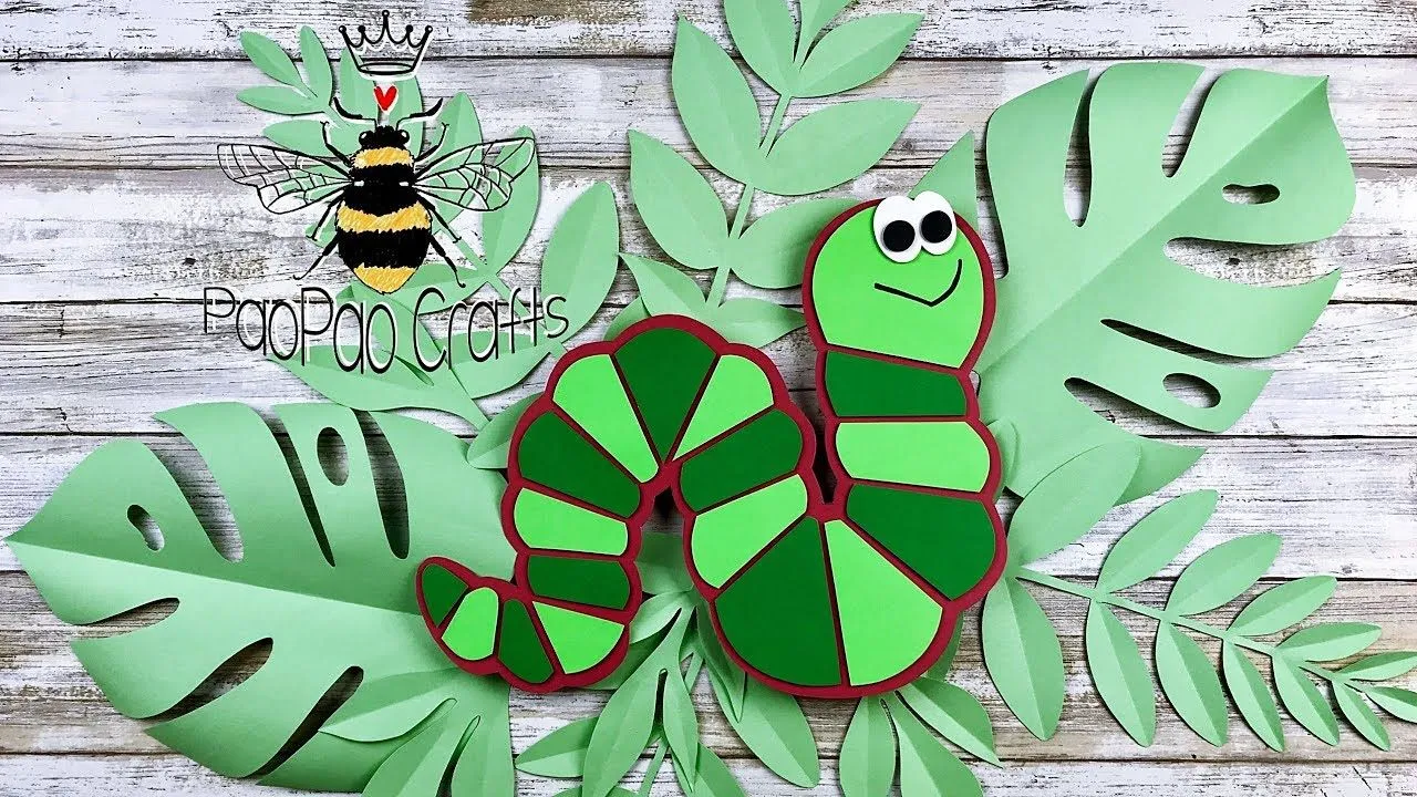 Gusano u Oruga de papel | Moldes GRATIS | Manualidades de papel | Paper Caterpillar | Paper Worm - YouTube Gusano u Oruga de papel | Moldes GRATIS | Manualidades de papel | Paper Caterpillar | Paper Worm - YouTube