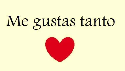 Me gustas tanto 
