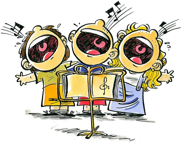 Gustavo Pinela | ILUSTRADOR (Blog): "UN CORO" (¡Feliz Año!)