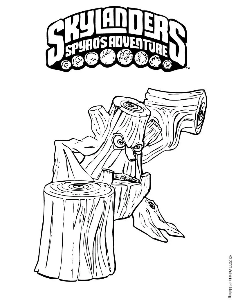 Gut Coloring Pages: Skylanders Stump Smash Coloring Pages Printable Gut Coloring Pages: Skylanders Stump Smash Coloring Pages Printable