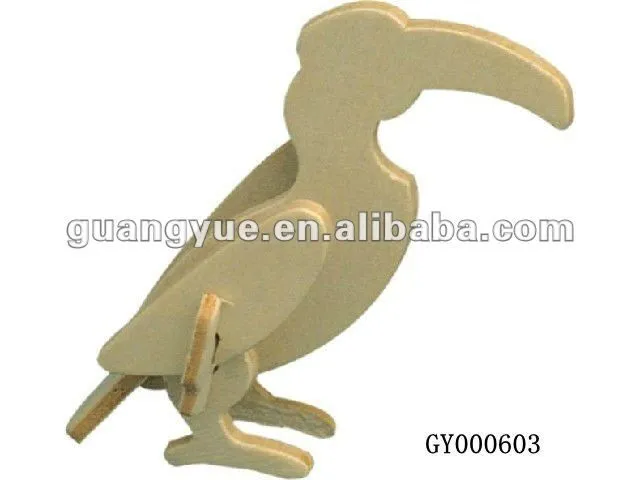 Gy000603 toucan animal cubo rompecabezas de madera-Bloques ... Gy000603 toucan animal cubo rompecabezas de madera-Bloques ...