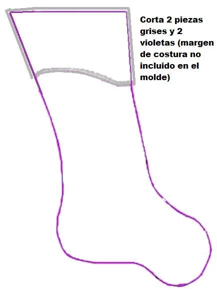 h1>Bota media navideña con puño, dos colores (molde gratis)</h1 ... h1>Bota media navideña con puño, dos colores (molde gratis)</h1 ...
