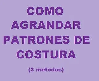 h1>Imprimir y ampliar patrones o moldes de costura</h1> : VCTRY's BLOG h1>Imprimir y ampliar patrones o moldes de costura</h1> : VCTRY's BLOG