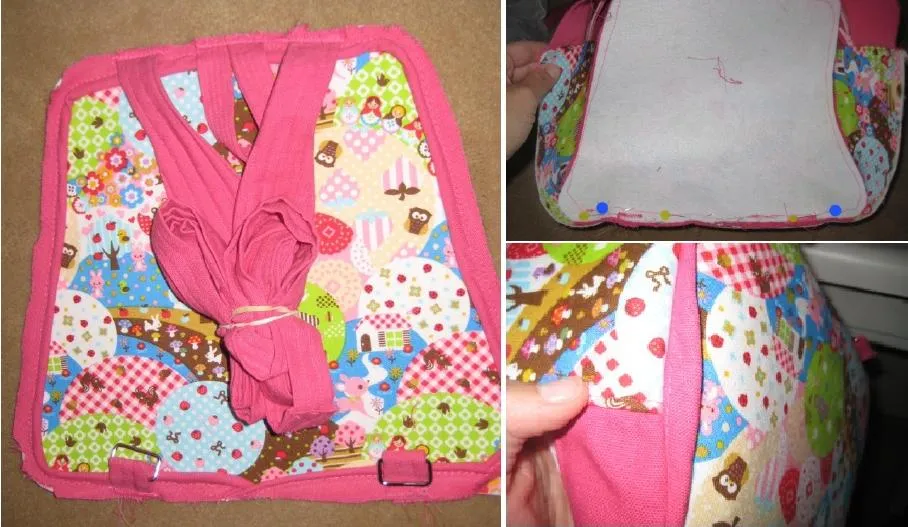 h1>Mochila escolar sencilla con cierre (parte 5)</h1> : VCTRY's BLOG