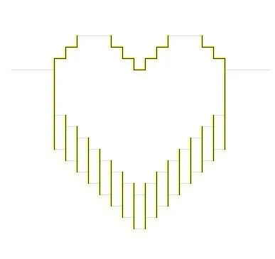 h1>Tarjeta pop up: corazon pixelado (San Valentin)</h1> : VCTRY's BLOG