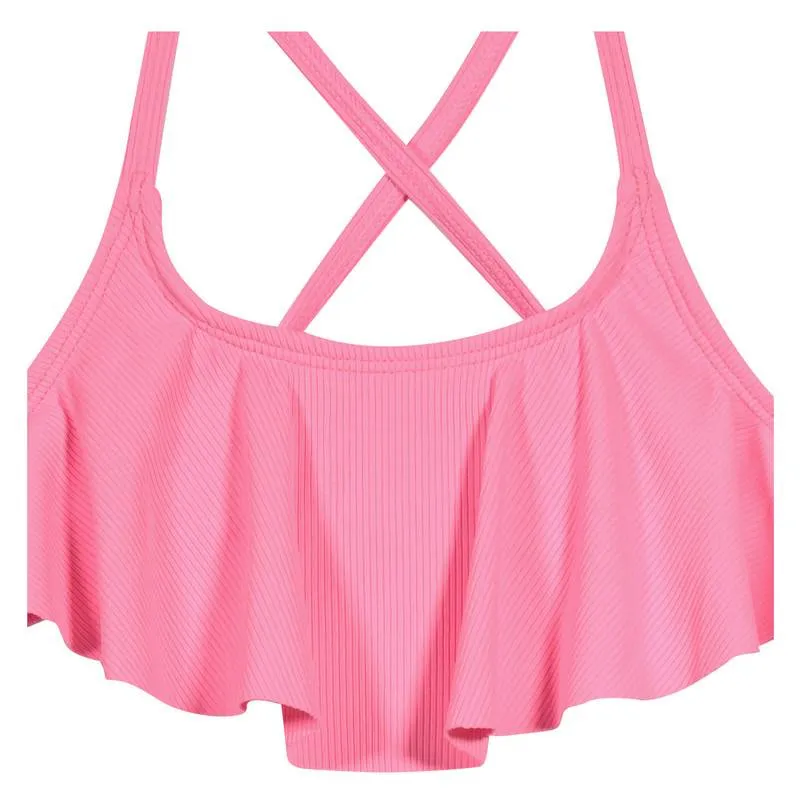 H2O WEAR Traje de Baño Niña Bikini UV30 H2O Wear Textura Rib Rosa | falabella.com H2O WEAR Traje de Baño Niña Bikini UV30 H2O Wear Textura Rib Rosa | falabella.com