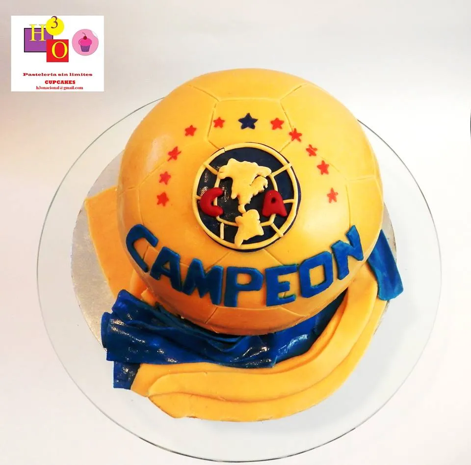 h3-o cupcakes: PASTEL DEL CAMPEON: BALON DE LAS AGUILAS DEL AMERICA h3-o cupcakes: PASTEL DEL CAMPEON: BALON DE LAS AGUILAS DEL AMERICA