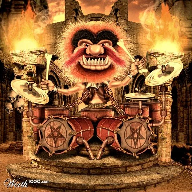 Muppet drummer - Imagui