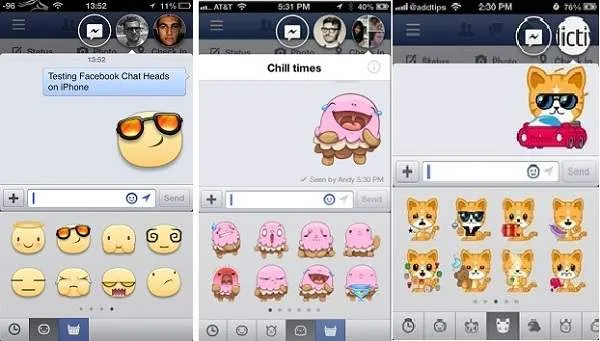 Cómo habilitar los Stickers de Facebook en mi dispositivo | Trucos ...