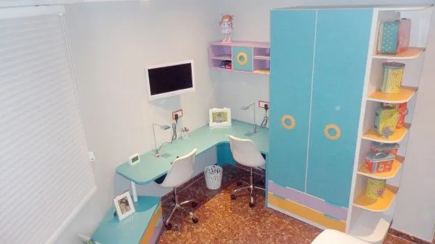 Habitación para niñas de 6 y 10 años