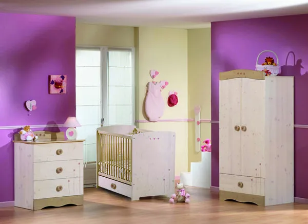 HABITACIONES DE BEBÉ EN COLOR MORADO | DORMITORIOS CON ESTILO HABITACIONES DE BEBÉ EN COLOR MORADO | DORMITORIOS CON ESTILO