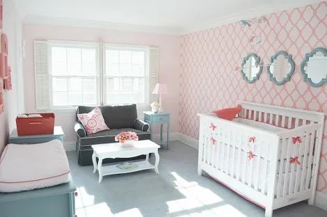 5 habitaciones de bebé niña