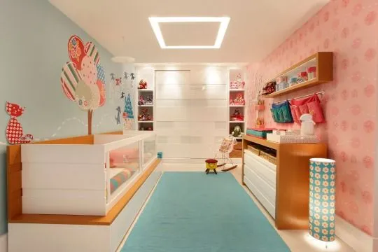 Dormitorio para dos bebés niño y niña | DECORACIÓN BEBÉS