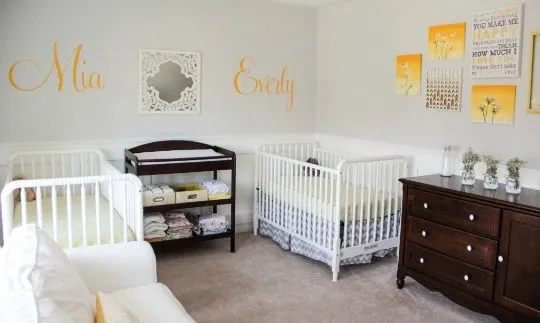 Seis habitaciones de bebés gemelos | DECORACIÓN BEBÉS Seis habitaciones de bebés gemelos | DECORACIÓN BEBÉS