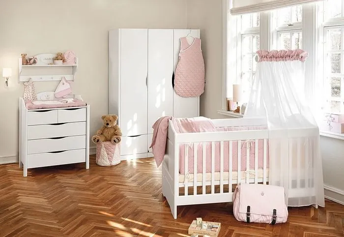 muebles bebe niña - Buscar con Google | Dormitorios bebe ...
