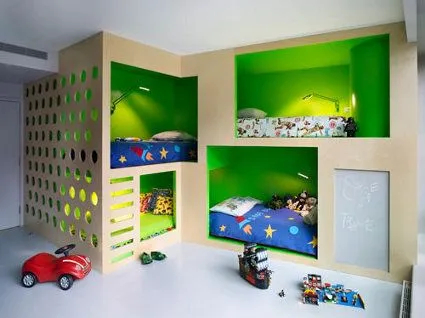 habitaciones compartidas - Decoracion - EstiloPeques habitaciones compartidas - Decoracion - EstiloPeques