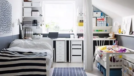7 habitaciones juveniles de Ikea - mueblesueco