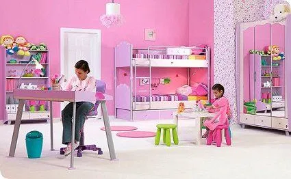 Habitaciones Niñas - Decoracion - EstiloPeques Habitaciones Niñas - Decoracion - EstiloPeques