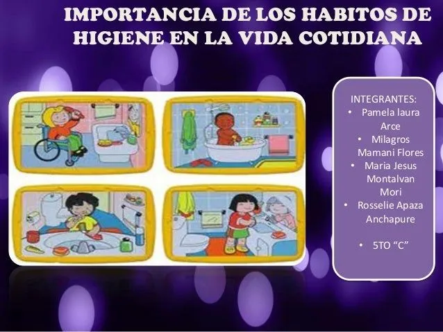 Habitos de higiene