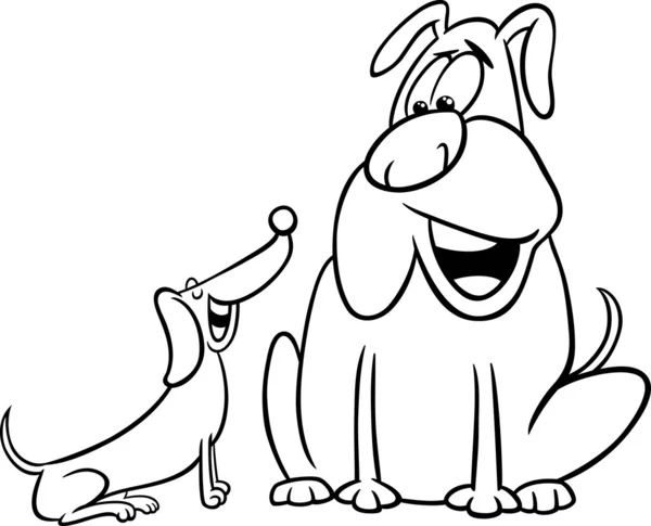 hablando de página para colorear de dibujos animados de perros ...