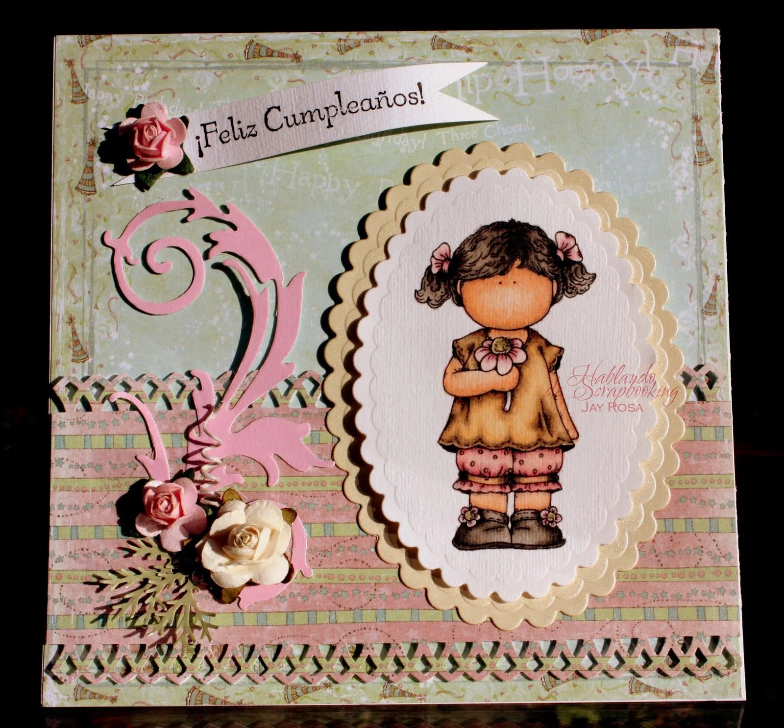 Hablando de Scrapbooking...: ¡Feliz Cumpleanos!