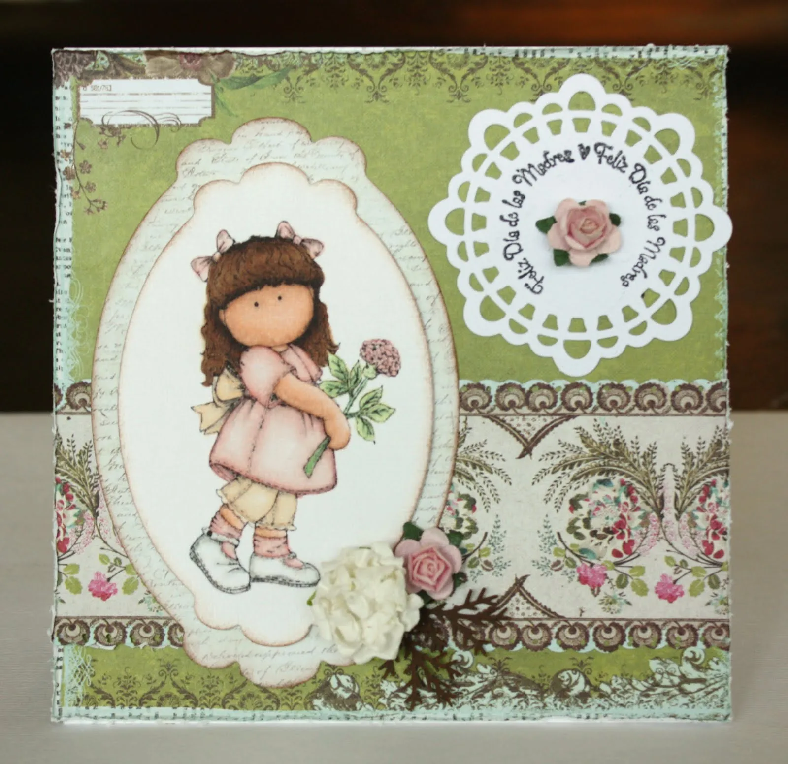 Hablando de Scrapbooking...: OTRA TARJETA PARA EL DÍA DE LAS MADRES Hablando de Scrapbooking...: OTRA TARJETA PARA EL DÍA DE LAS MADRES