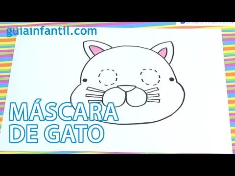 Cómo hacer, paso a paso, una máscara de gato Cómo hacer, paso a paso, una máscara de gato