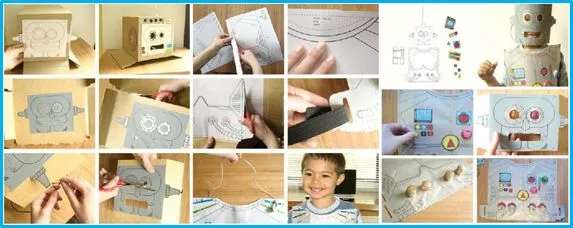 Disfraz robot DIY | fiesta y chocolate. articulos personalizados ...