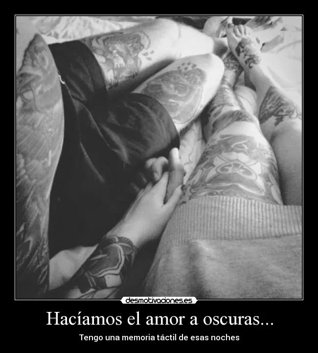 Hacíamos el amor a oscuras... | Desmotivaciones