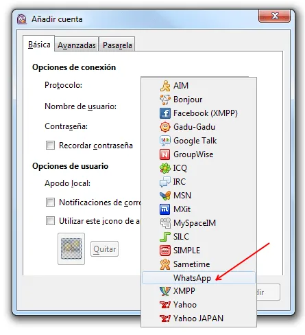 Cómo usar Whatsapp desde tu PC con Pidgin y el plugin 'whatsapp ... Cómo usar Whatsapp desde tu PC con Pidgin y el plugin 'whatsapp ...