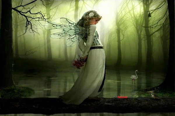 Hada en un bosque encantado (96)
