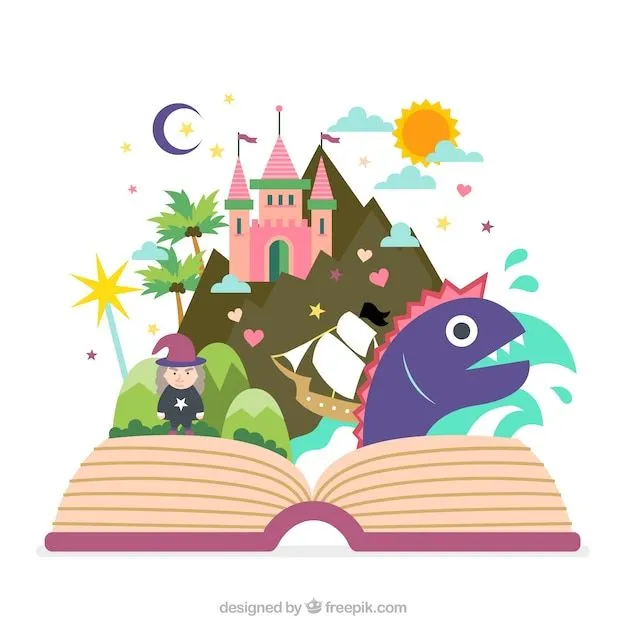 Libro de cuentos de hadas | Descargar Vectores gratis Libro de cuentos de hadas | Descargar Vectores gratis