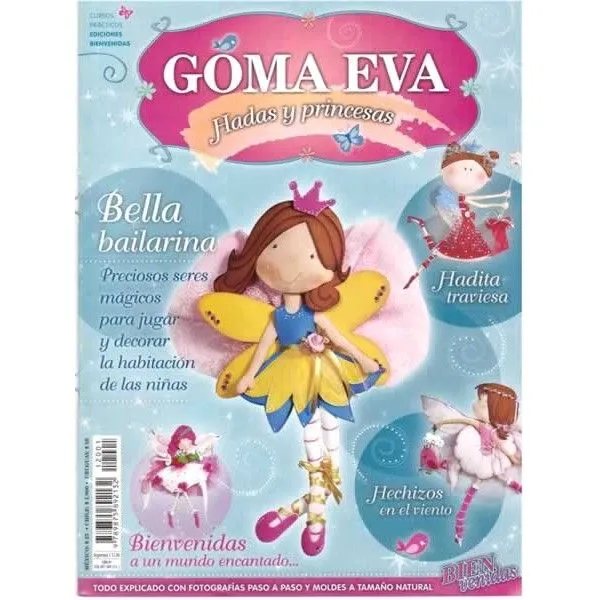 Hadas en 3D goma eva - Imagui